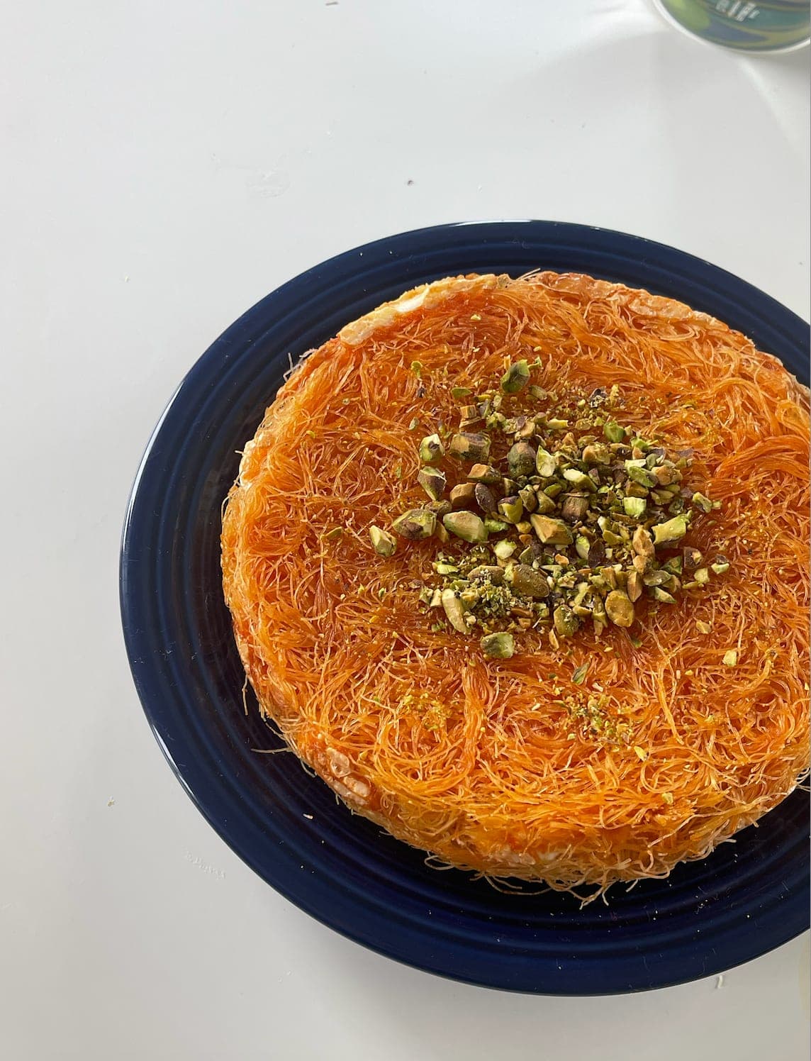 صورة كنافة نابلسية بالجبن — صينية
